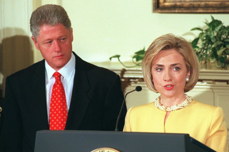 Bill Clinton and Hillary Clinton
