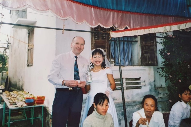 Hai Ngan Knight with Husband Jeremy