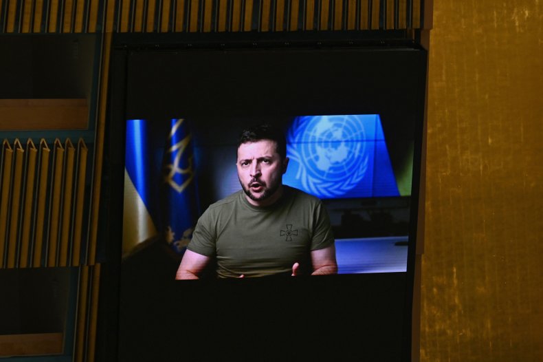 Zelensky at UN Council