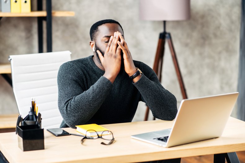 Remote workers stressed