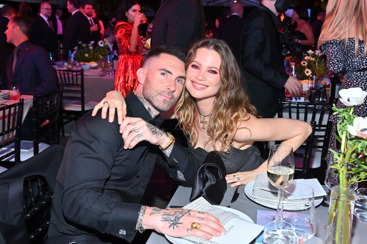 Adam Levine and Behati Prinsloo