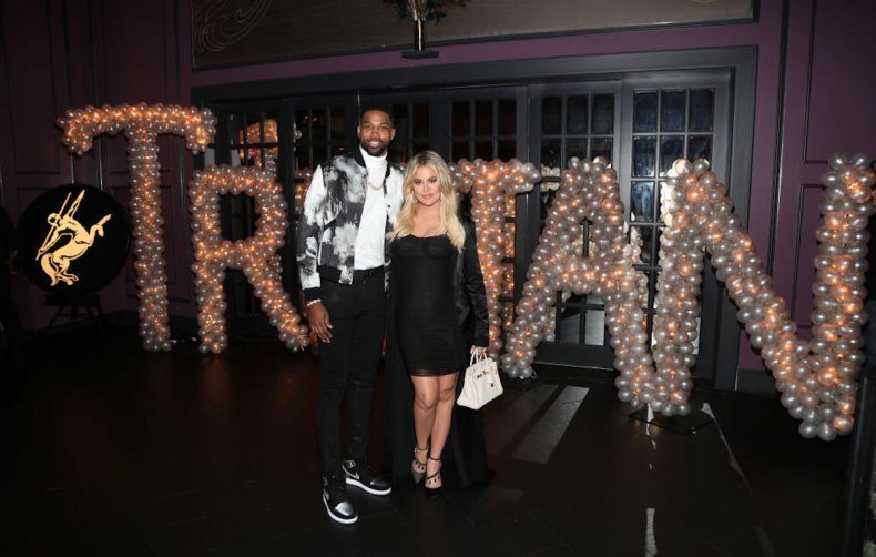 Khloé Kardashian and Tristan Thompson