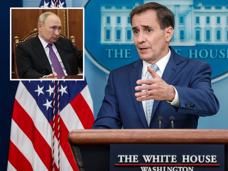 John Kirby Discusses Russia 