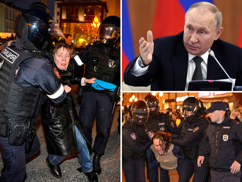 Protests in Russia 