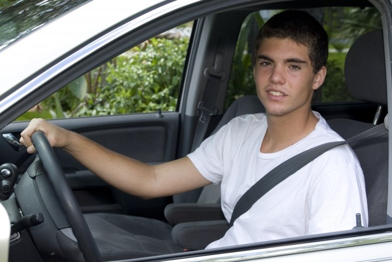 File photo of teen driving.