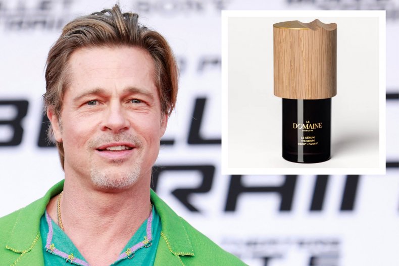 Brad Pitt slammed over skincare line prices