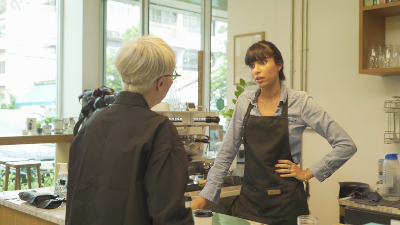 "sexist" The customer wanted a man to help him