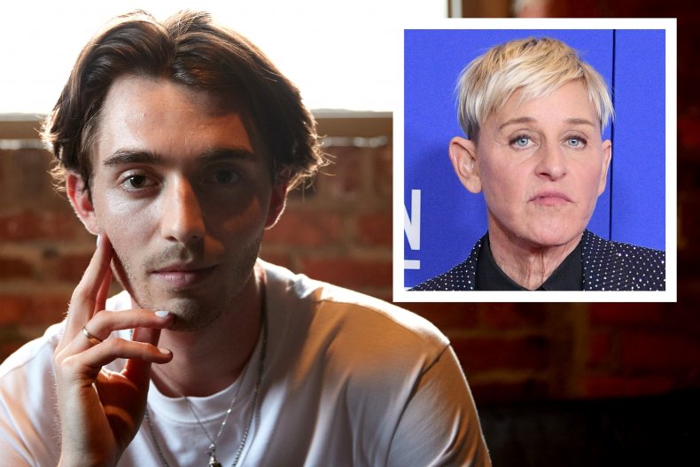 Greyson Chance discusses Ellen DeGeneres