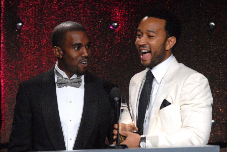 Kanye West and John Legend