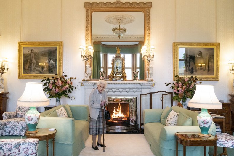 Queen Elizabeth II at Balmoral Castle