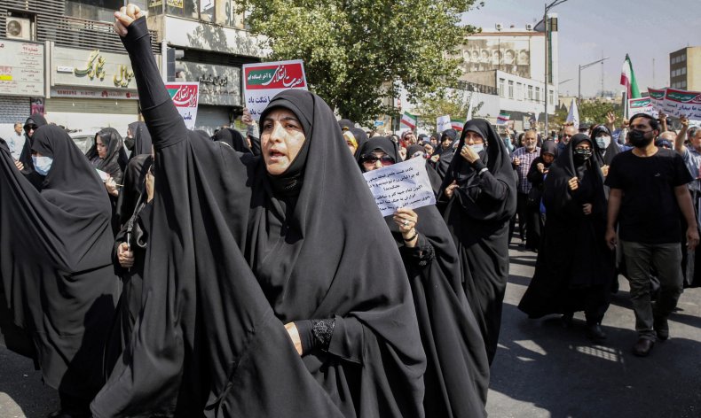 Protests in Iran Following Mahsa Amini's Death