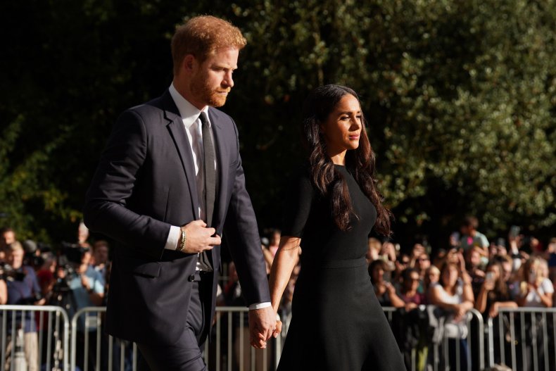 Prince Harry and Meghan Markle at Windsor
