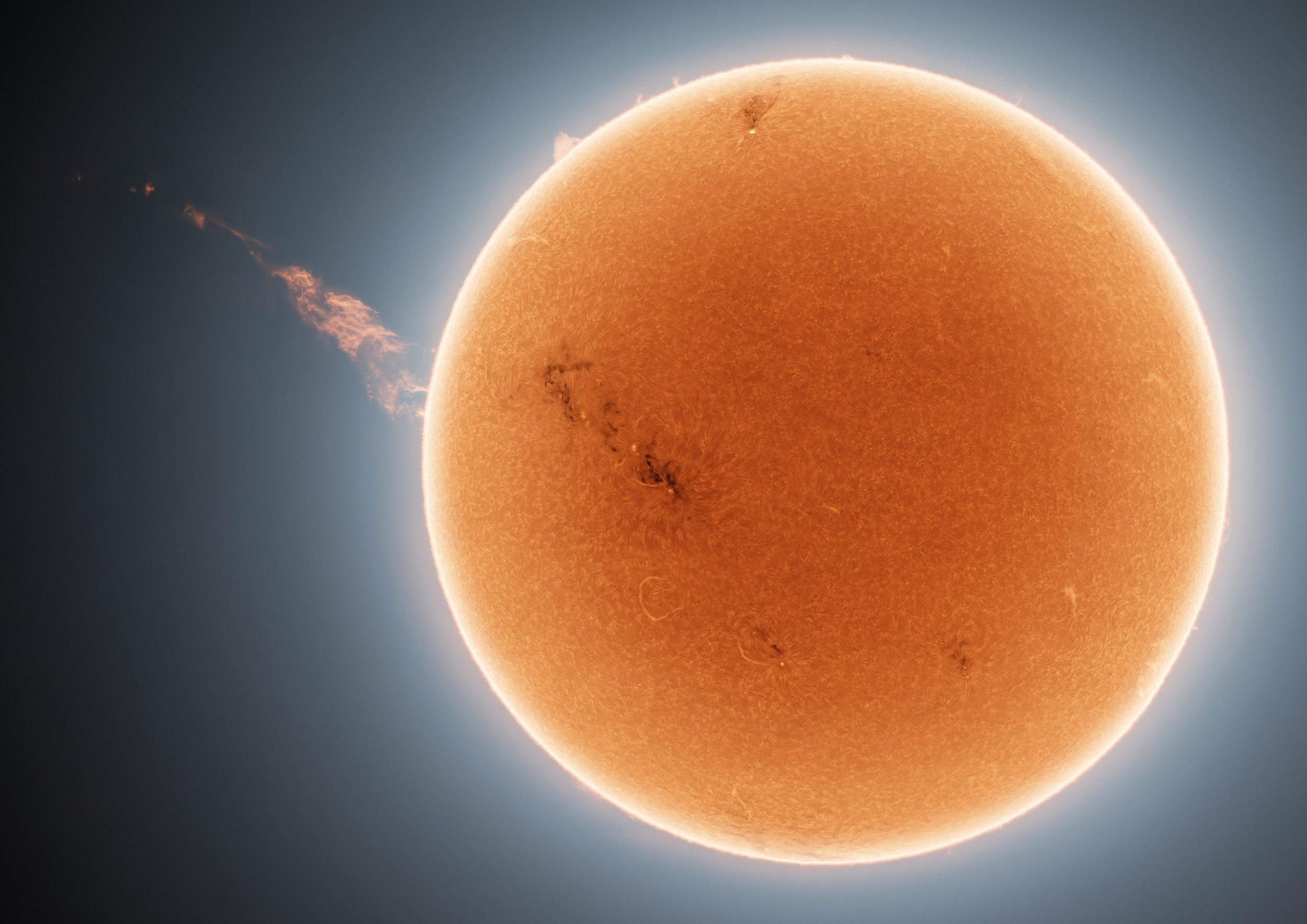 Huge Coronal Mass Ejection Seen Spraying Plasma 1 Million Miles From Sun
