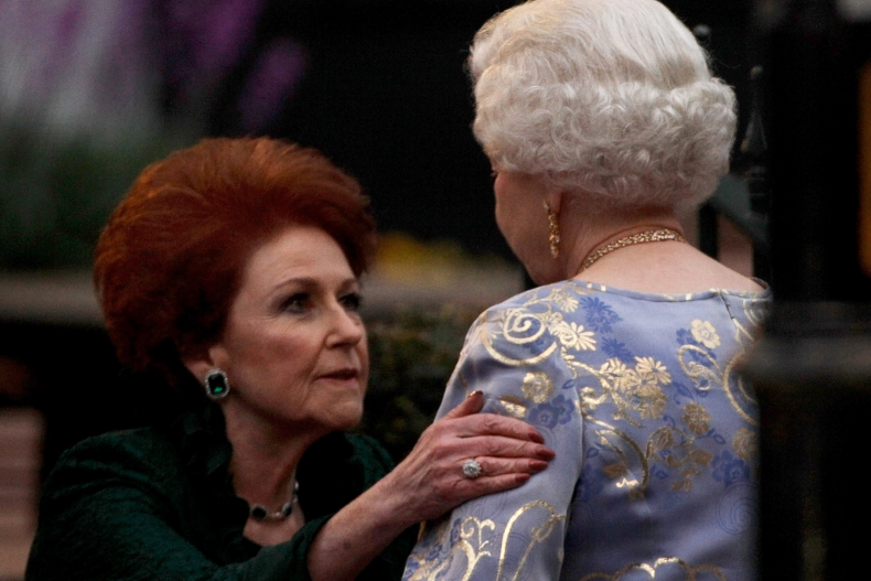 Lady Elizabeth Anson and Queen Elizabeth II