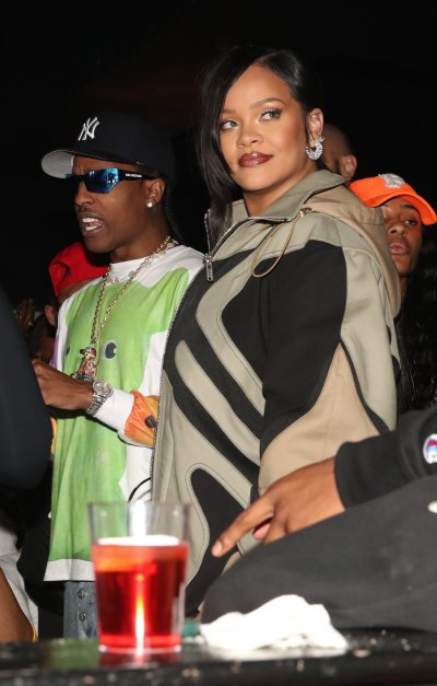 Rihanna and A$AP Rocky Dreamed Up a Neon Block Party