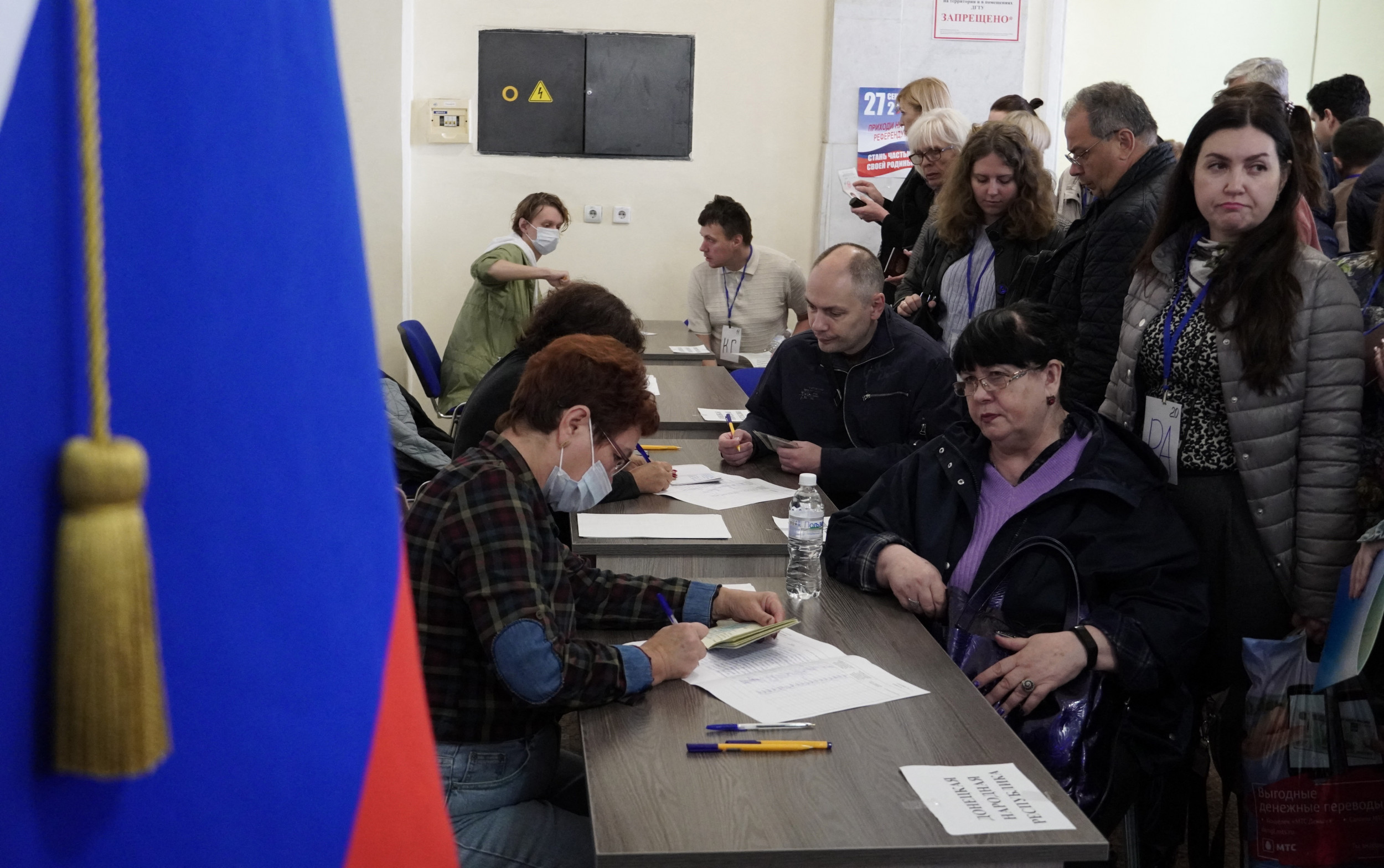 Voting Underway in Ukraine Regions to Determine if They Should Join Russia