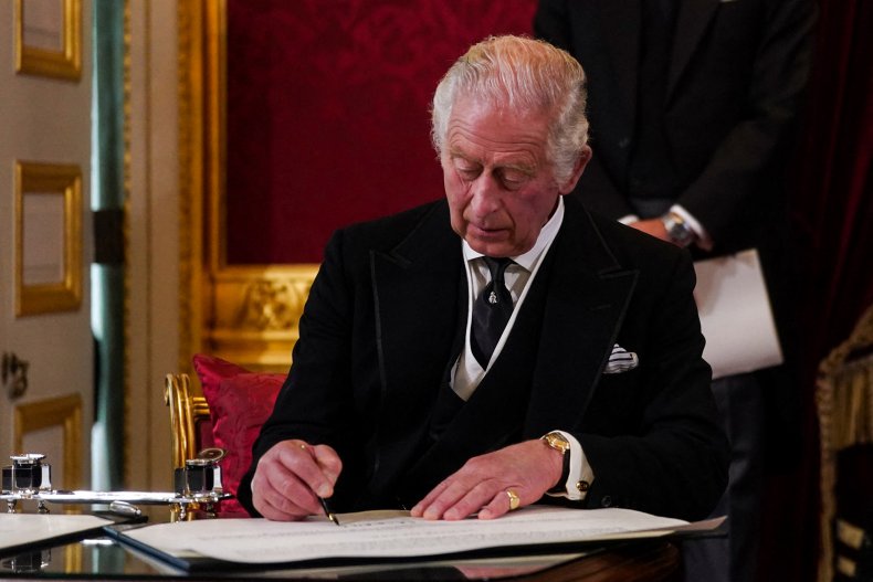 King Charles III Pen Outbursts