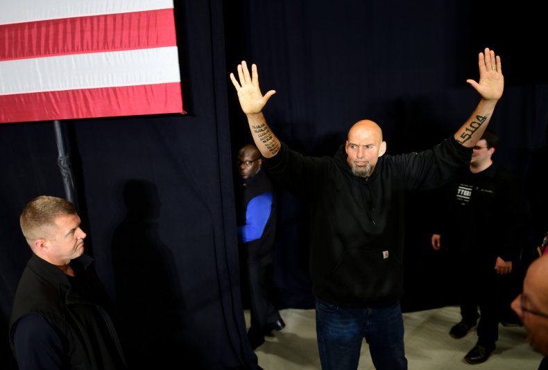 John Fetterman's Tattoo of Johnny Cash Song Leaves Newt Gingrich Confused