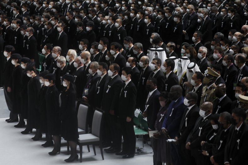 Attendees at Shinzo Abe's Funeral