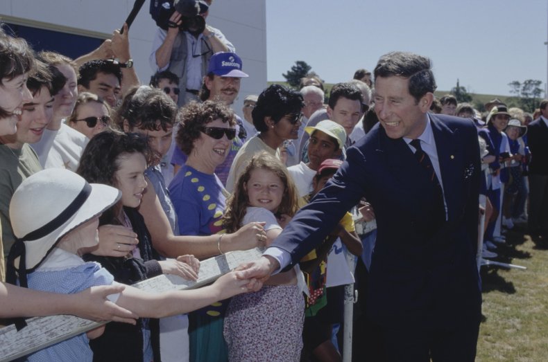 King Charles During Australia Visit