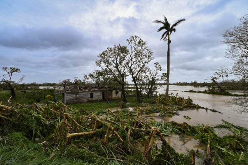 Hurricane Ian Damage in CUba