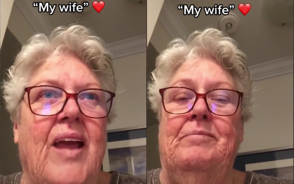 Woman, 84, Describes Calling Partner My Wife for First Time in Video