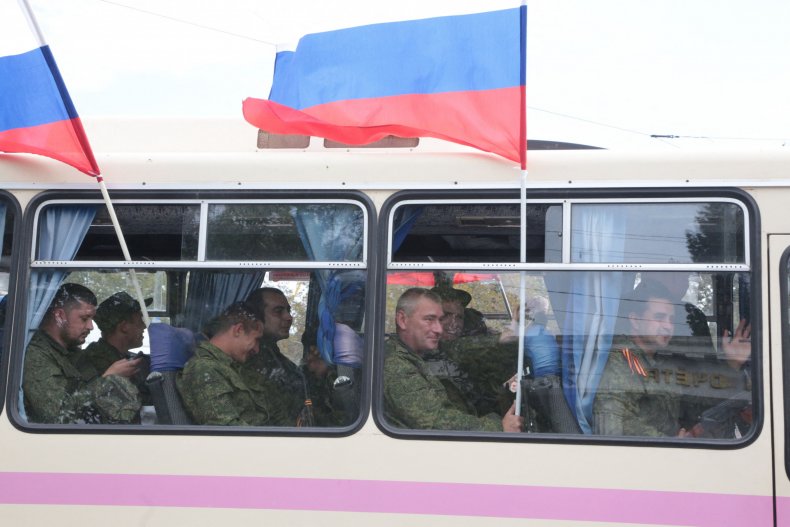 Reservists drafted during the partial mobilization 