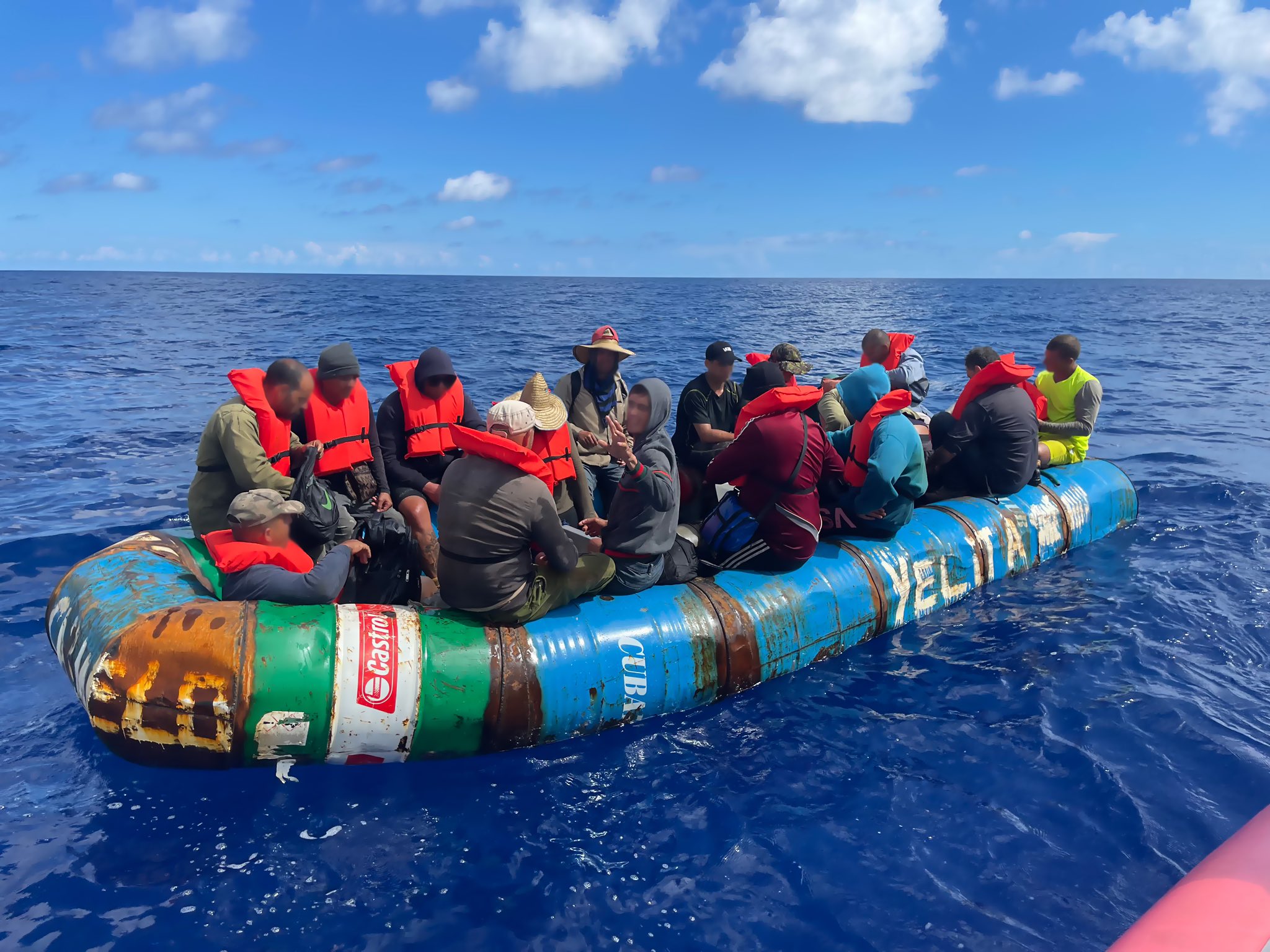 Cuban Migrants Swim Ashore In Florida After Boat Sinks During Hurricane 