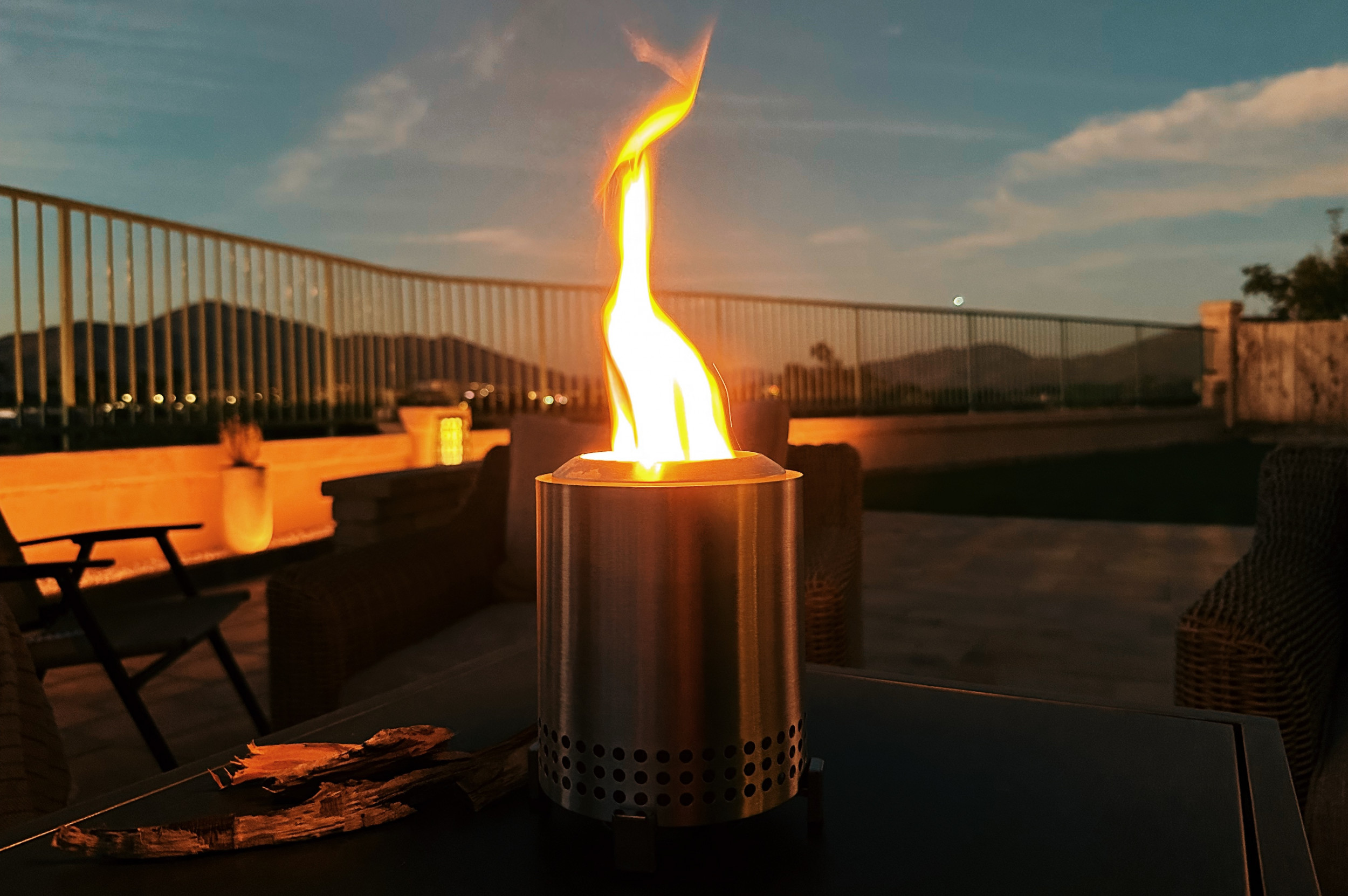 Fire Pit Pellet Adapter