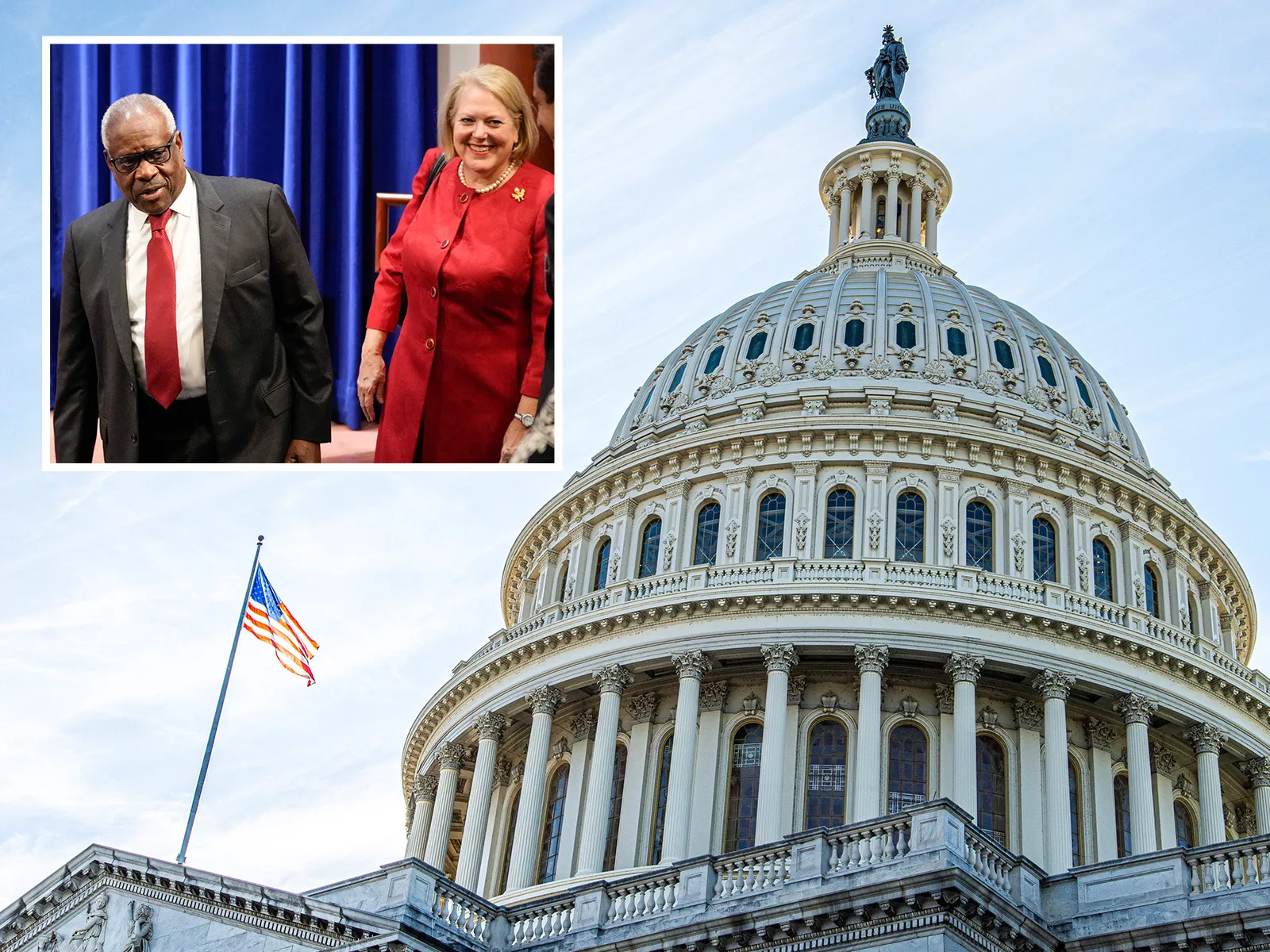 Clarence Thomas Failing to Note Wife Ginni's $680k Side Income Resurfaces - Vimarsana News