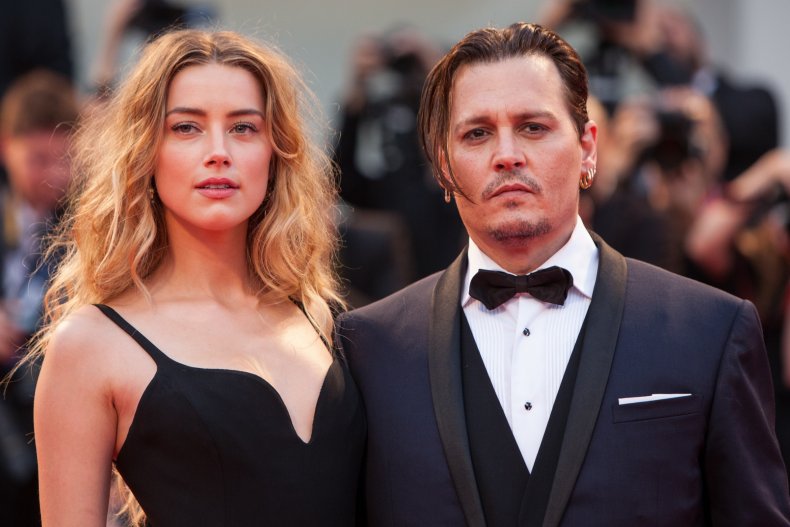 Amber Heard and Johnny Depp before divorce