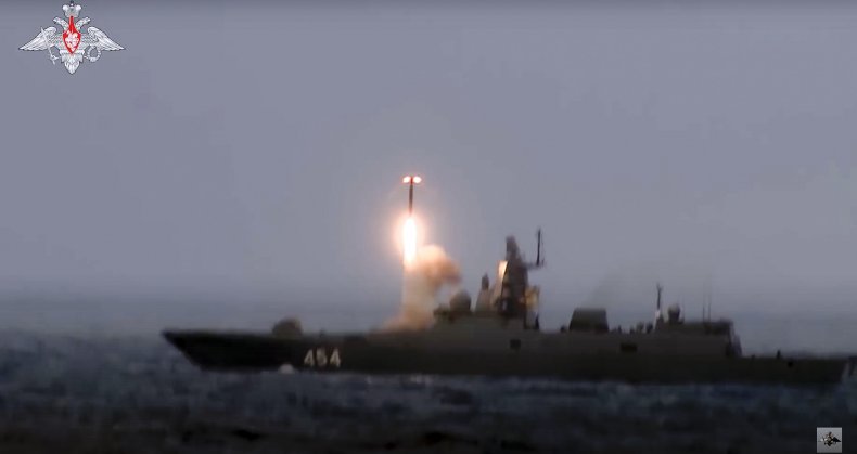 Russian nuclear missile test