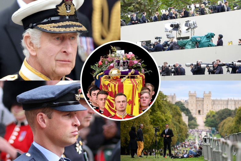 Queen's Funeral as Covered by Media