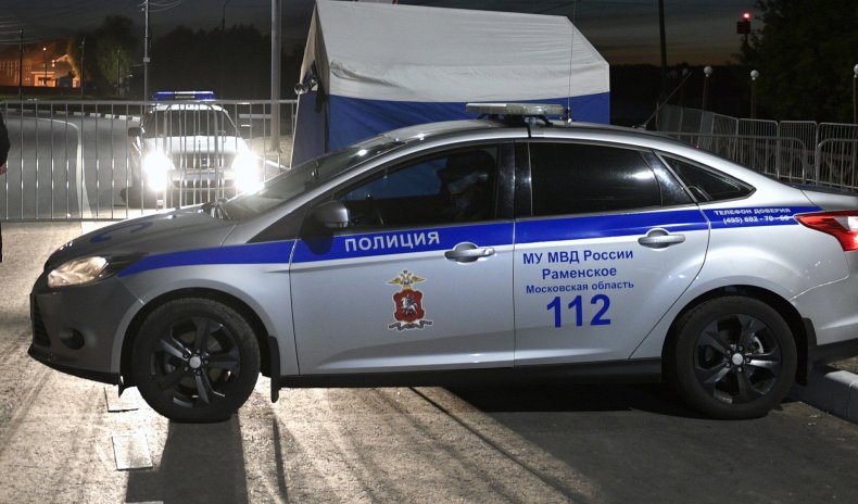 Russian police car