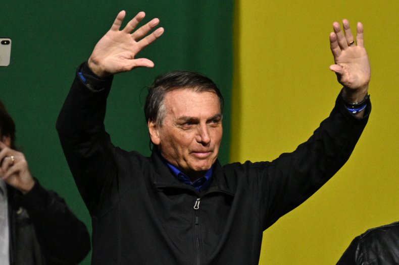 Brazilian President and re-election candidate Jair Bolsonaro
