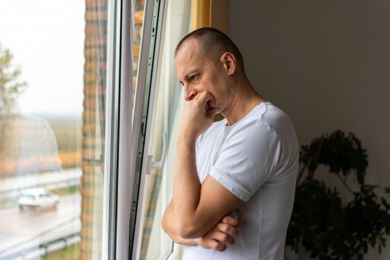 Frustrated Father on Vacation