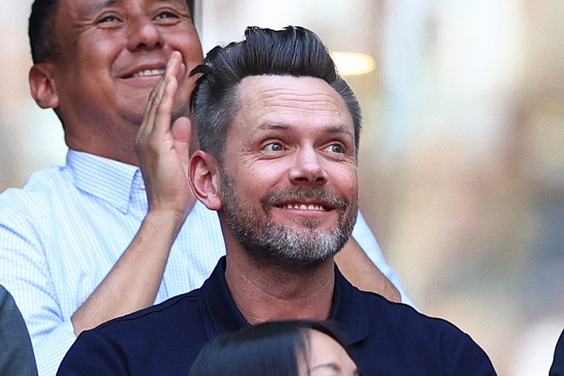 Joel McHale at U.S. Open