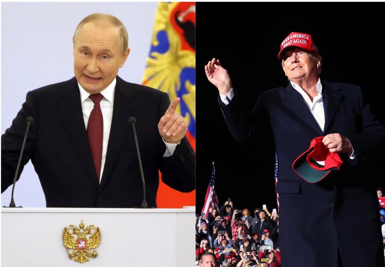 Vladmir Putin Satanism Republicans MAGA Trump Rhetoric