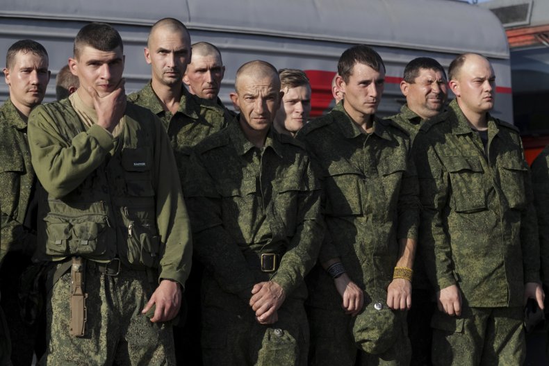 Russian recruits