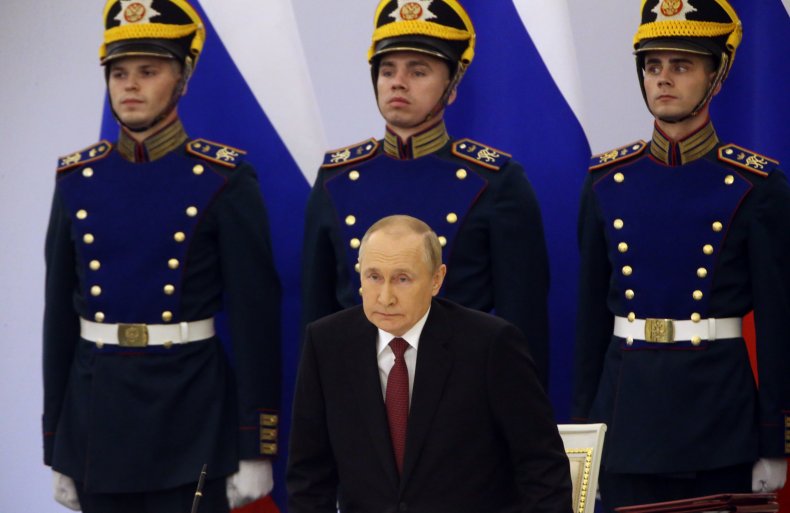 Tổng thống Nga Vladimir Putin tham dự lễ ký kết