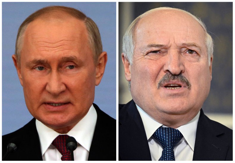 Aleksandr Lukashenko Putin