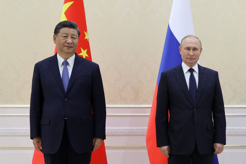 Xi Jinping Vladímir Putin