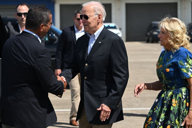 Puerto Rico Governor Pierluisi and President Biden