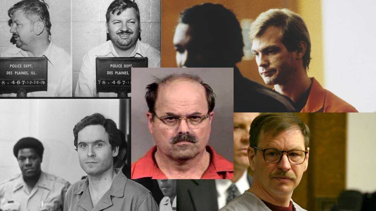compilation serial killers Rader, Bundy, Gacy, Dahmer
