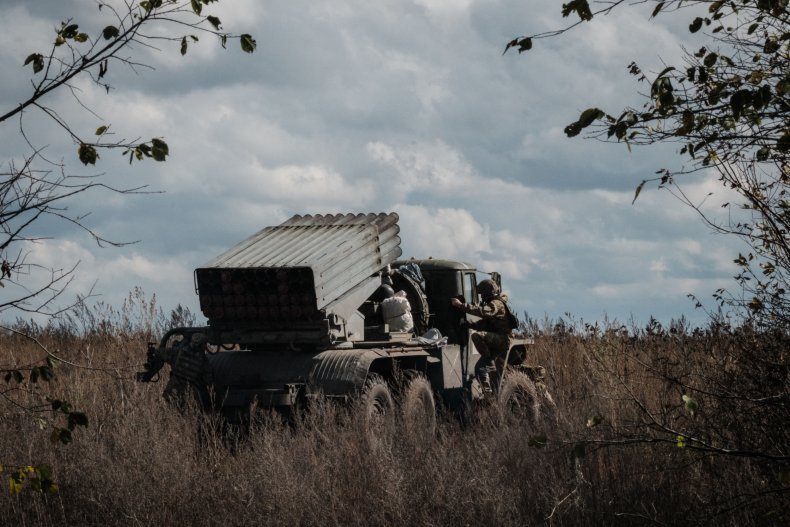 Người Ukraine bắn MLRS