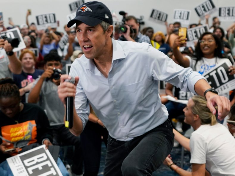 Beto O'Rourke pictured at University of Texas 