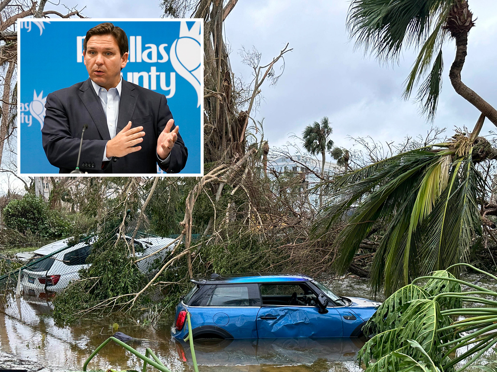 Ron DeSantis Under Pressure Over 'Botched' Hurricane Ian Evacuation ...