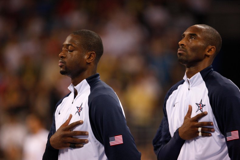 Dwyane Wade and Kobe Bryant