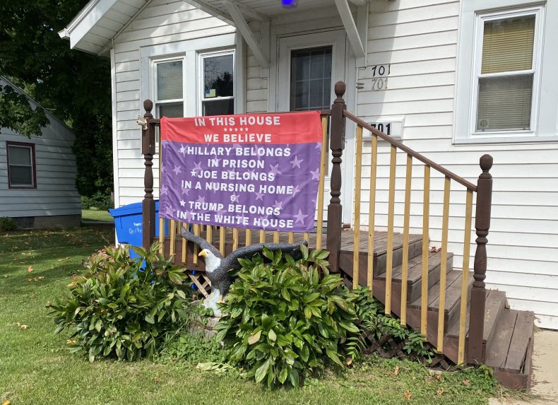Watertown, Wisconsin Home in Support of Trump