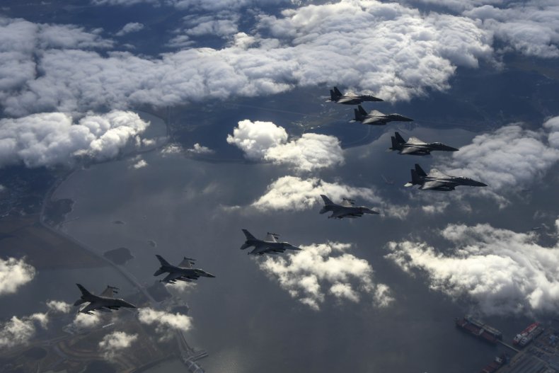 'Slam Eagle' Jet vs. North Korean Planes